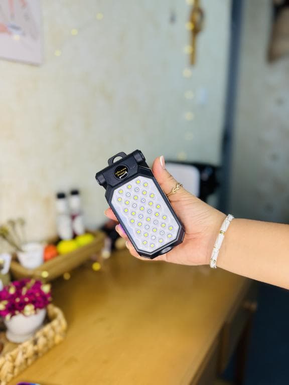 چراغ قوه شارژی کمپینگ و کوهنوردی دستی WORKING LAMP کد3389 — تصویر ۲