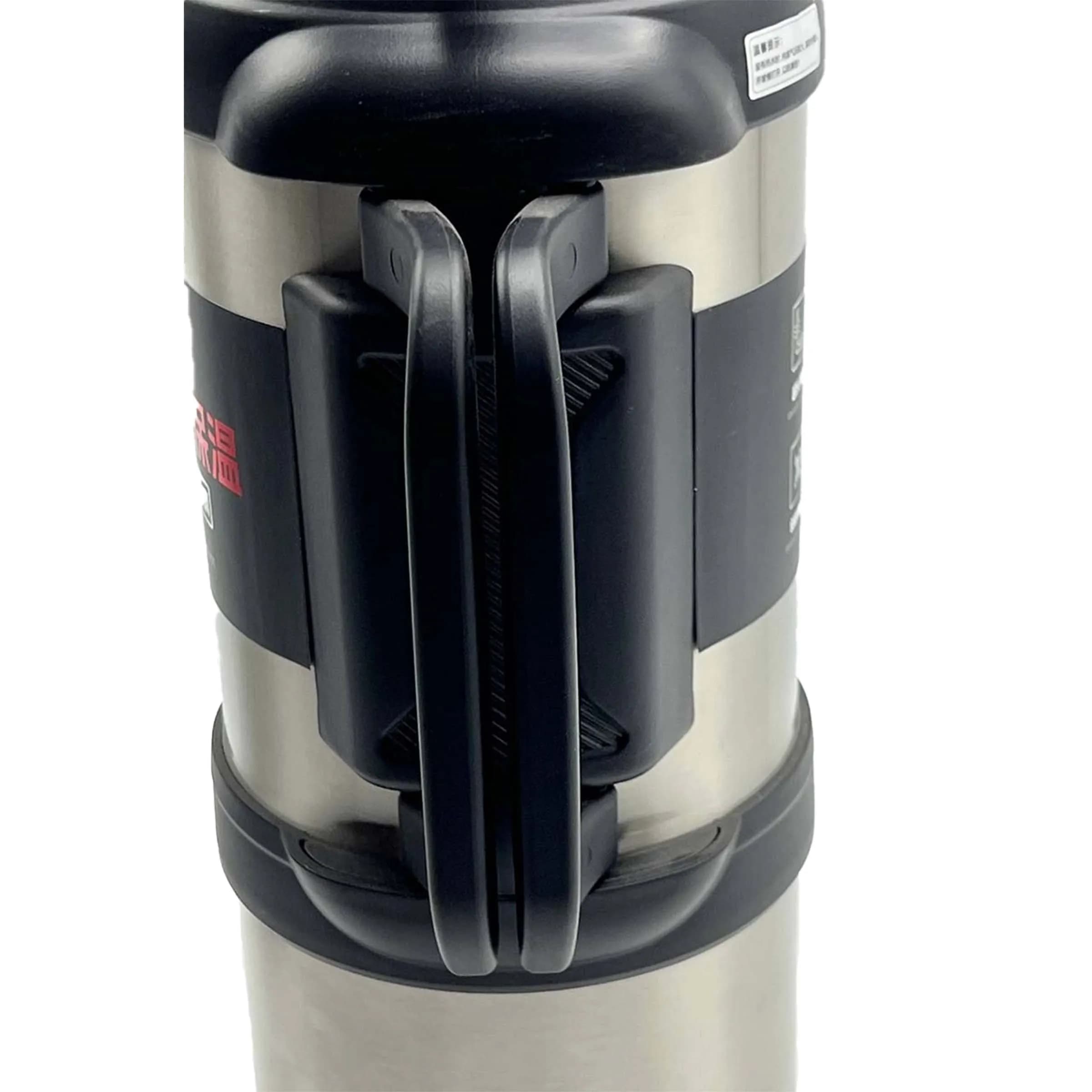 فلاسک کوهنوردی و کمپینگ ۳.۶ لیتری مدل Vacuum Pot – استیل ۳۰۴ دوجداره (قدرت نگهداری ۴۸ ساعته) — تصویر ۷