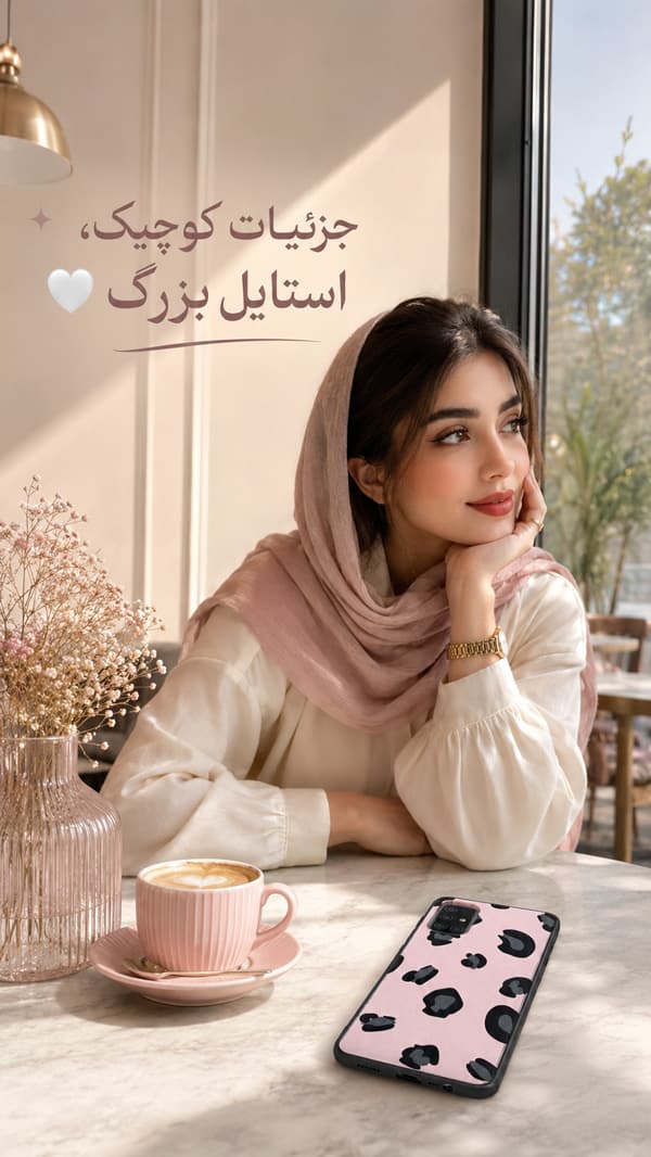 کاور پرشین کینگ مدل Gaw21 مناسب گوشی شیائومی Redmi Note 8 به همراه پایه نگهدارنده — تصویر ۷