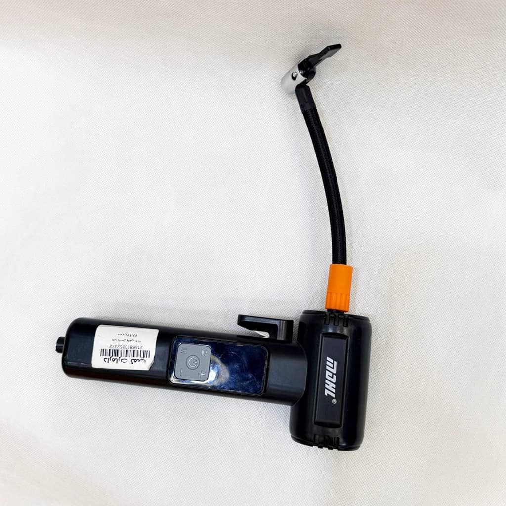 پمپ باد چندمنظوره MDHL MD-9170 Safety Hammer Inflator با چکش اضطراری، کاتر کمری، نمایشگر دیجیتال و پاوربانک — تصویر ۷