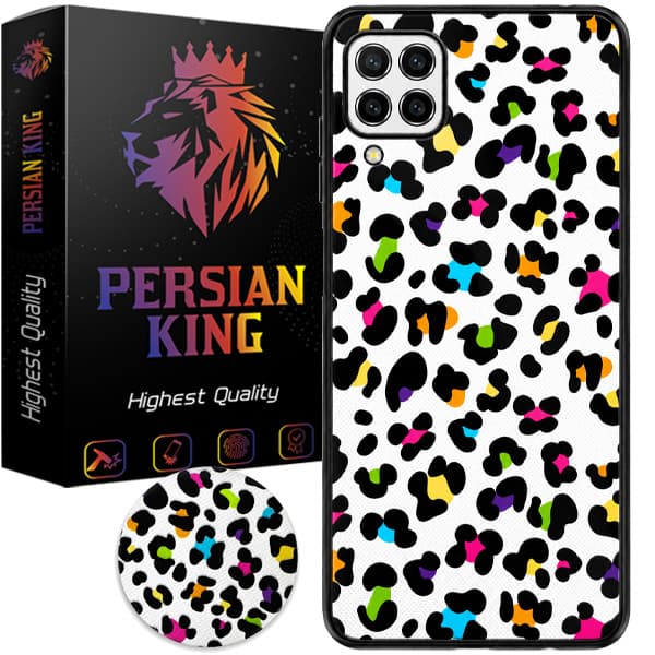 کاور پرشین کینگ مدل KHAL 21 مناسب گوشی سامسونگ Galaxy A22 4G به همراه پایه نگهدارنده