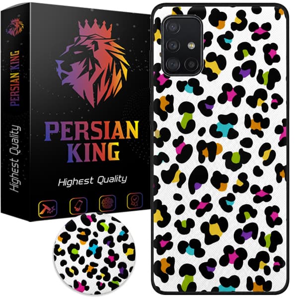 کاور پرشین کینگ مدل KHAL 21 مناسب گوشی سامسونگ Galaxy A31 به همراه پایه نگهدارنده