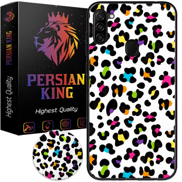 کاور پرشین کینگ مدل KHAL 21 مناسب گوشی سامسونگ Galaxy A11 به همراه پایه نگهدارنده