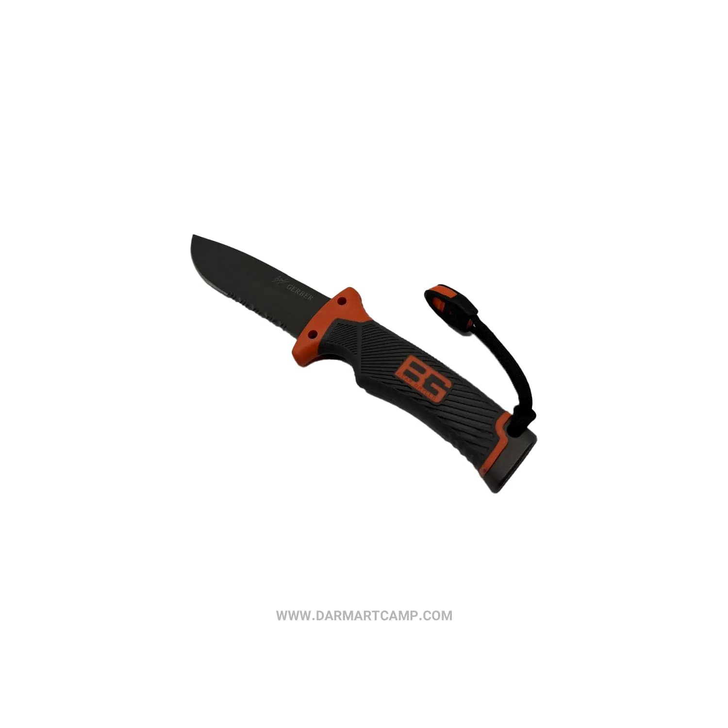 چاقوی بقا برند GERBER مدل Bear Grylls غلاف دار اتش زنه — تصویر ۲