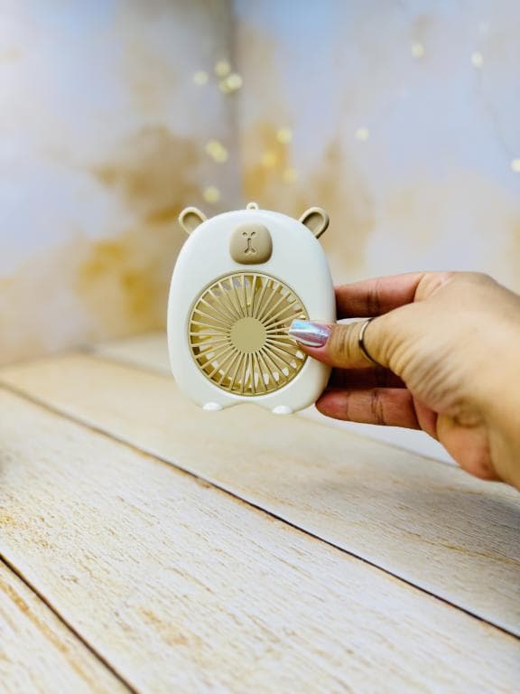 مینی فن پنکه شارژی رو میزی کاپی بارا DD8135کد 3296 — تصویر ۴