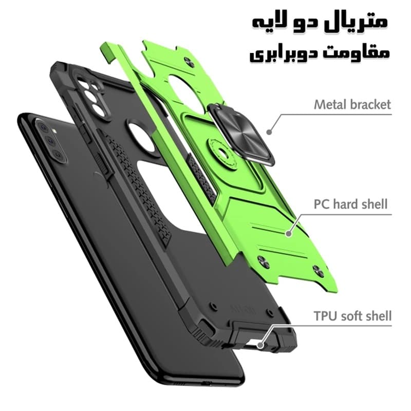 کاور پرشین کینگ مدل DF21 مناسب برای گوشی موبایل هوآوی Y9s / Honor 9X Pro — تصویر ۷