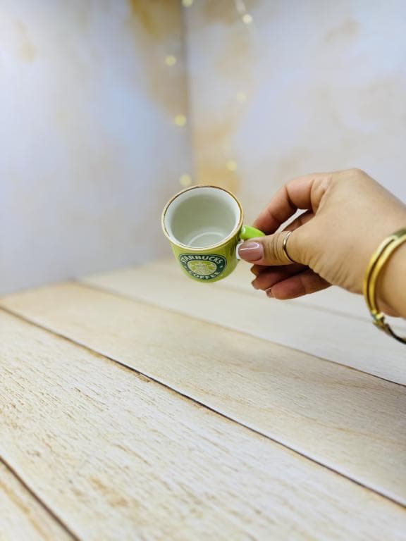 شات قهوه سرامیکی رنگی استار باکس کد 3249 — تصویر ۲