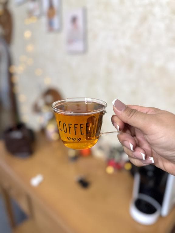 فنجون پیرکس تسکت دار COFEE کد3232 — تصویر ۶