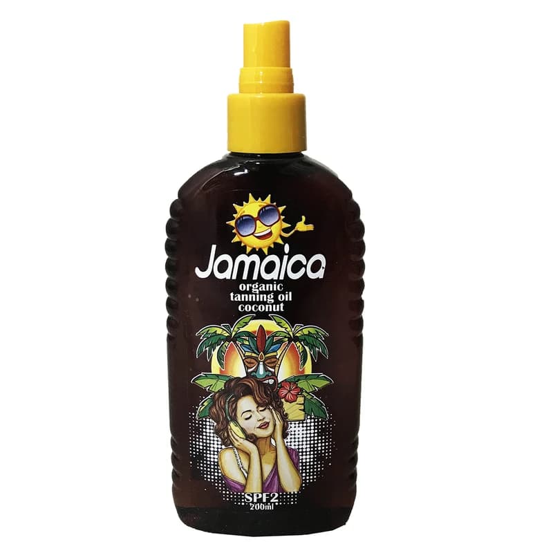 روغن برنزه کننده جامائیکا حاوی عصاره نارگیل حجم 200ml