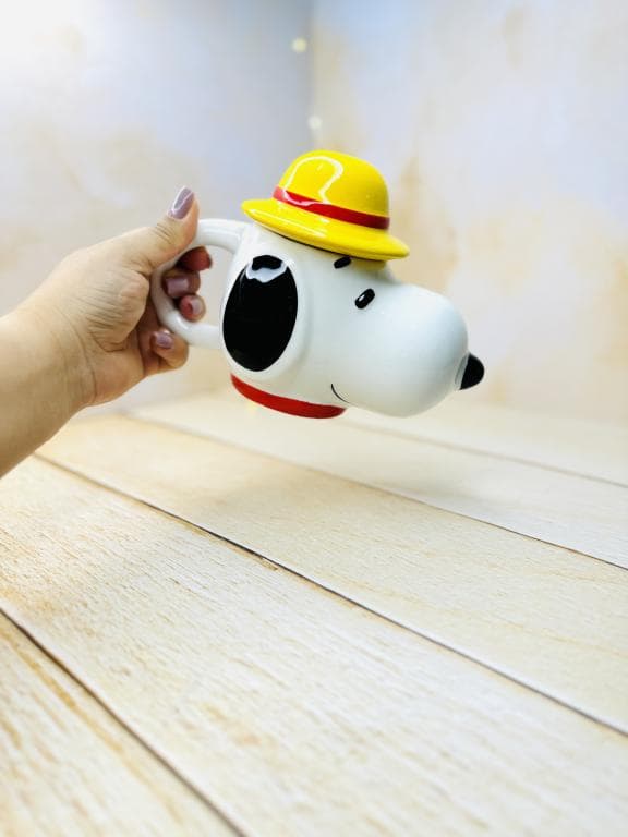 ماگ فانتزی کلکسیونی سرامیکی طرح اسنوپی(SNOOPY) کد 3169 — تصویر ۴