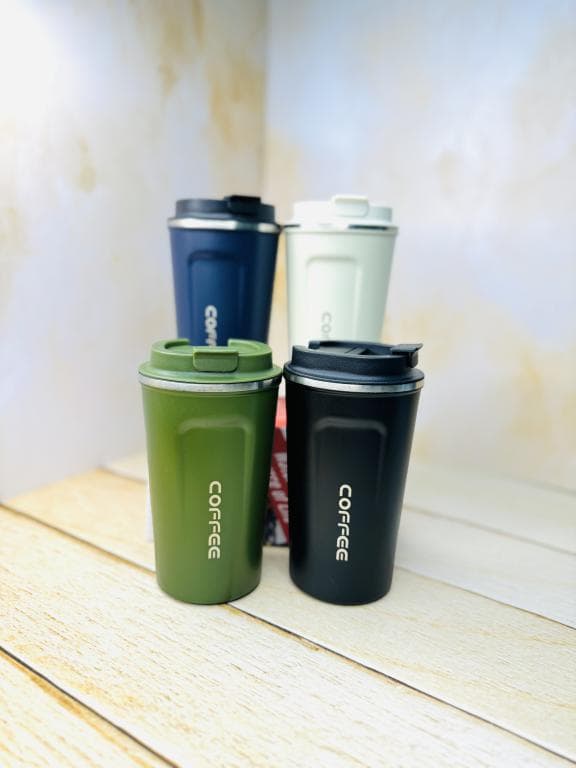 تراول ماگ بدنه پلاستیکی کافی coffee حجم 500 میل کد 3147