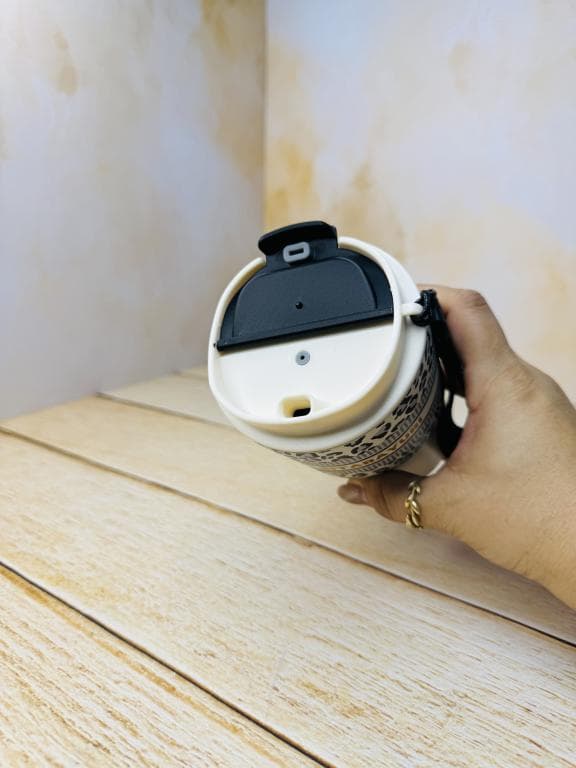 تراول ماگ طرح دار پلنگی 360 میل سیتارا SITARAYURI کد 3146 — تصویر ۲