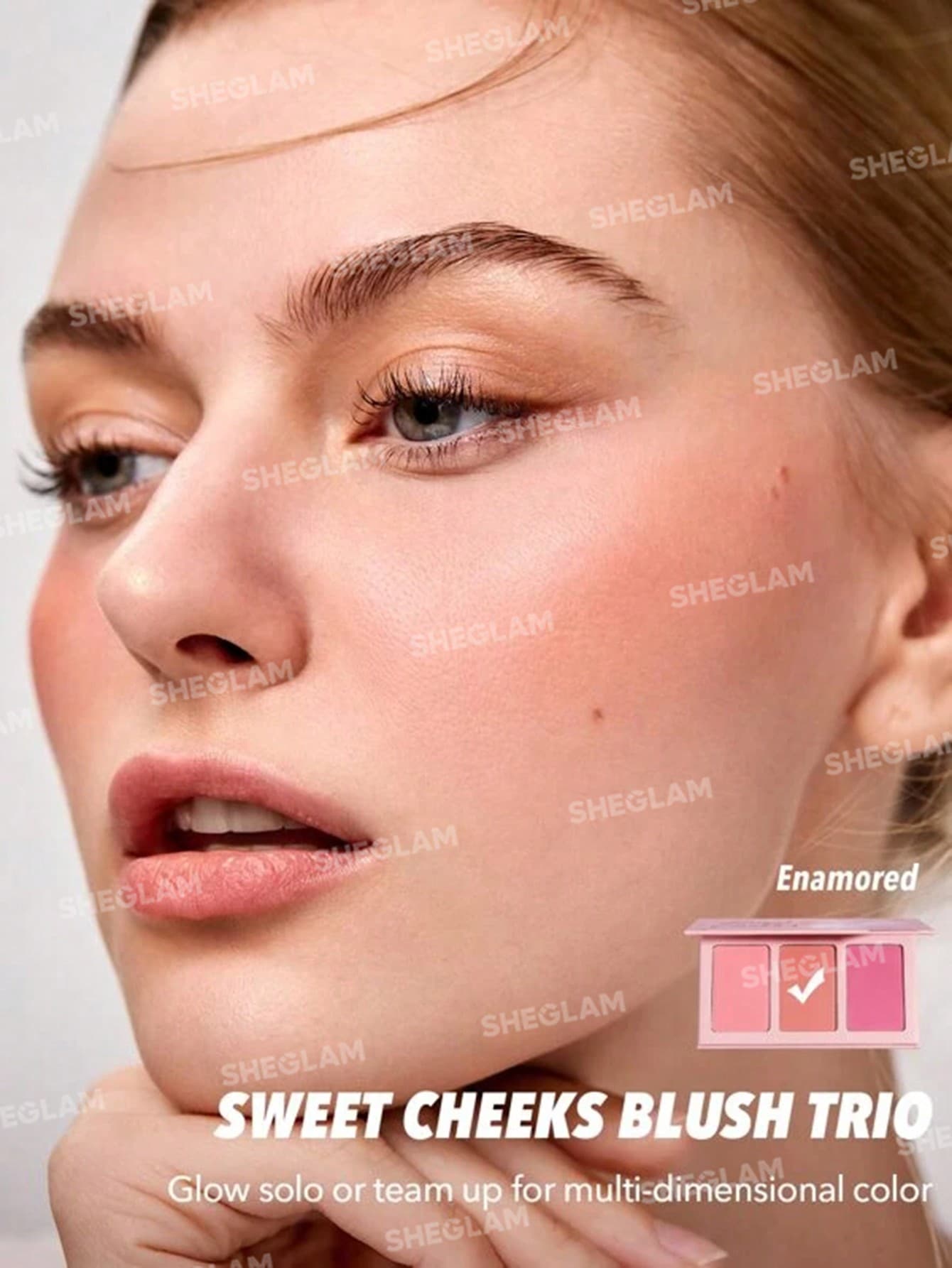 پالت رژگونه پودری سه رنگ مدل Sweet Cheeks — تصویر ۴