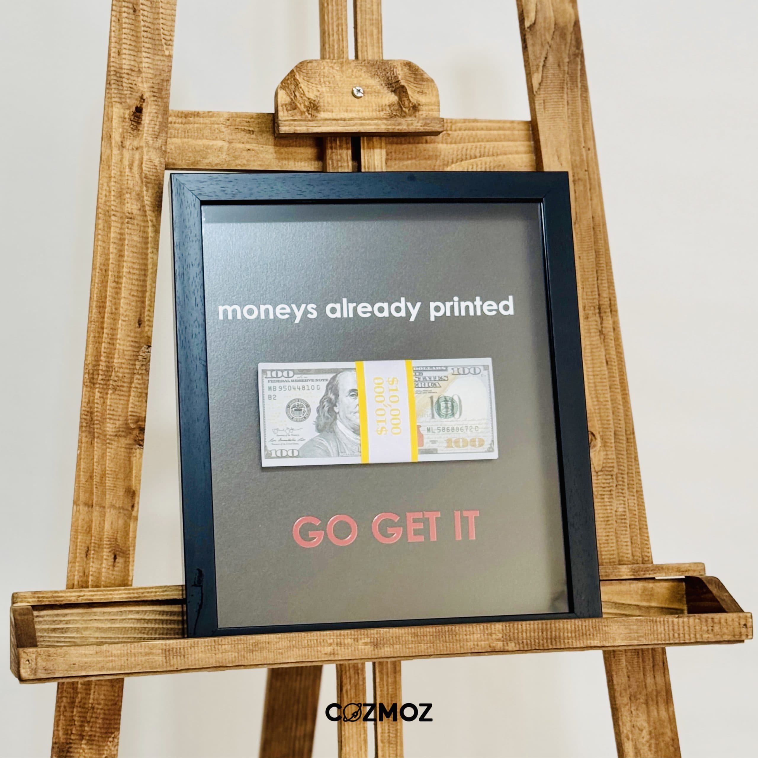 امرجنسی باکس طرح دلار | emergency box money printed — تصویر ۲