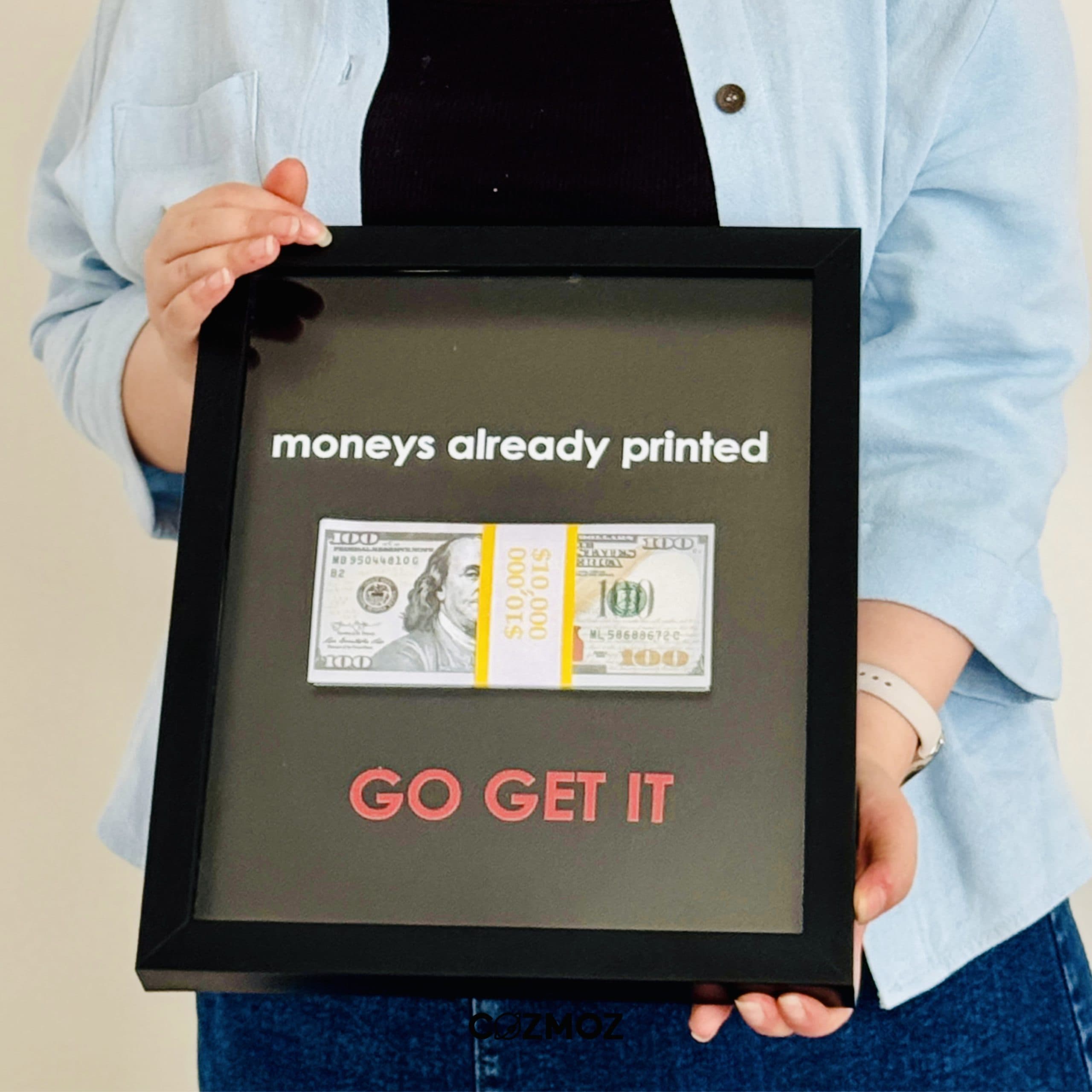 امرجنسی باکس طرح دلار | emergency box money printed — تصویر ۵