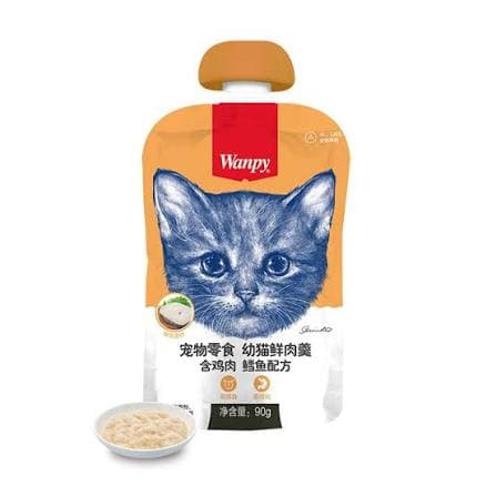 پودینگ بچه گربه ونپی با طعم مرغ و ماهی