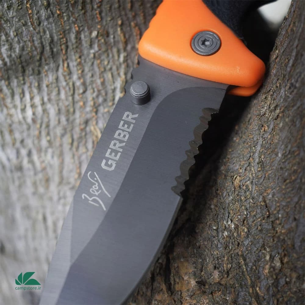 چاقو شکاری گربر تاشو مدل GERBER 114 — تصویر ۵