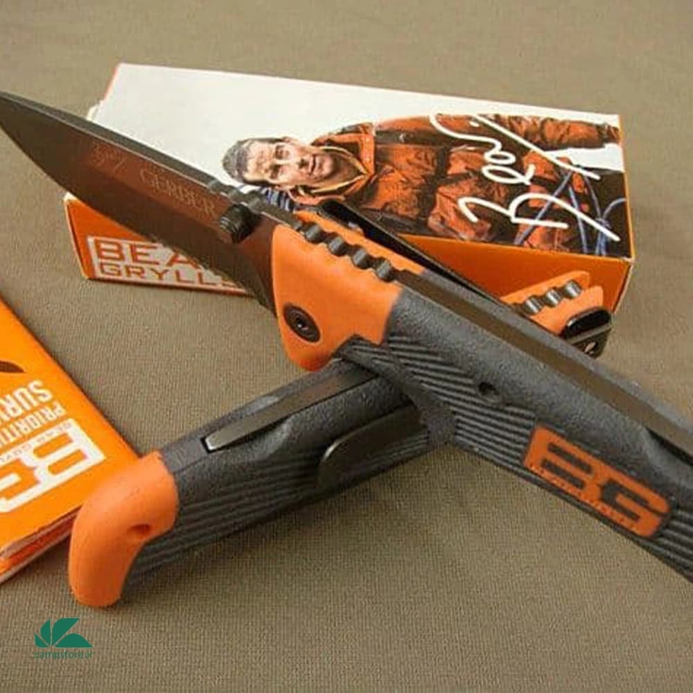 چاقو شکاری گربر تاشو مدل GERBER 114 — تصویر ۶
