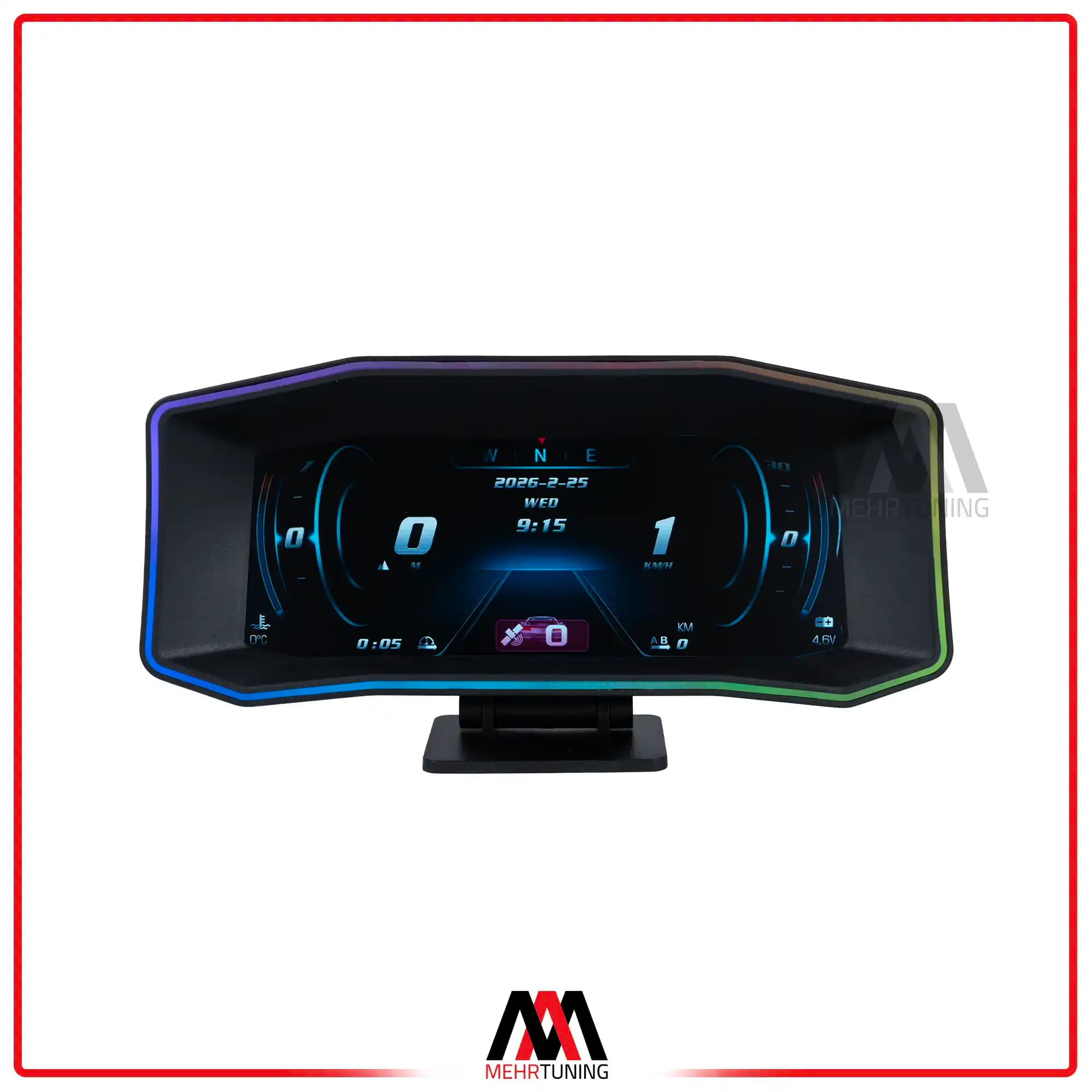 گیج OBD2 مدل HUD P4 وارداتی — تصویر ۲
