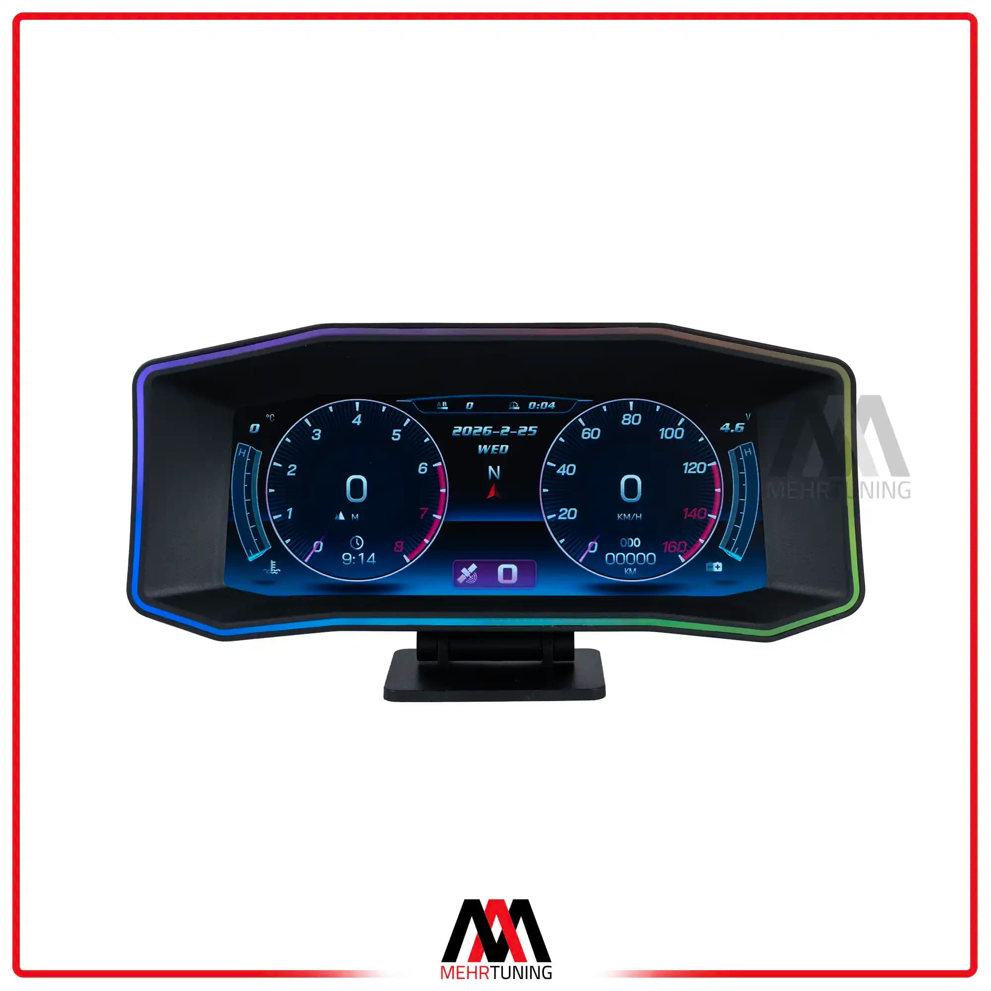 گیج OBD2 مدل HUD P4 وارداتی — تصویر ۳