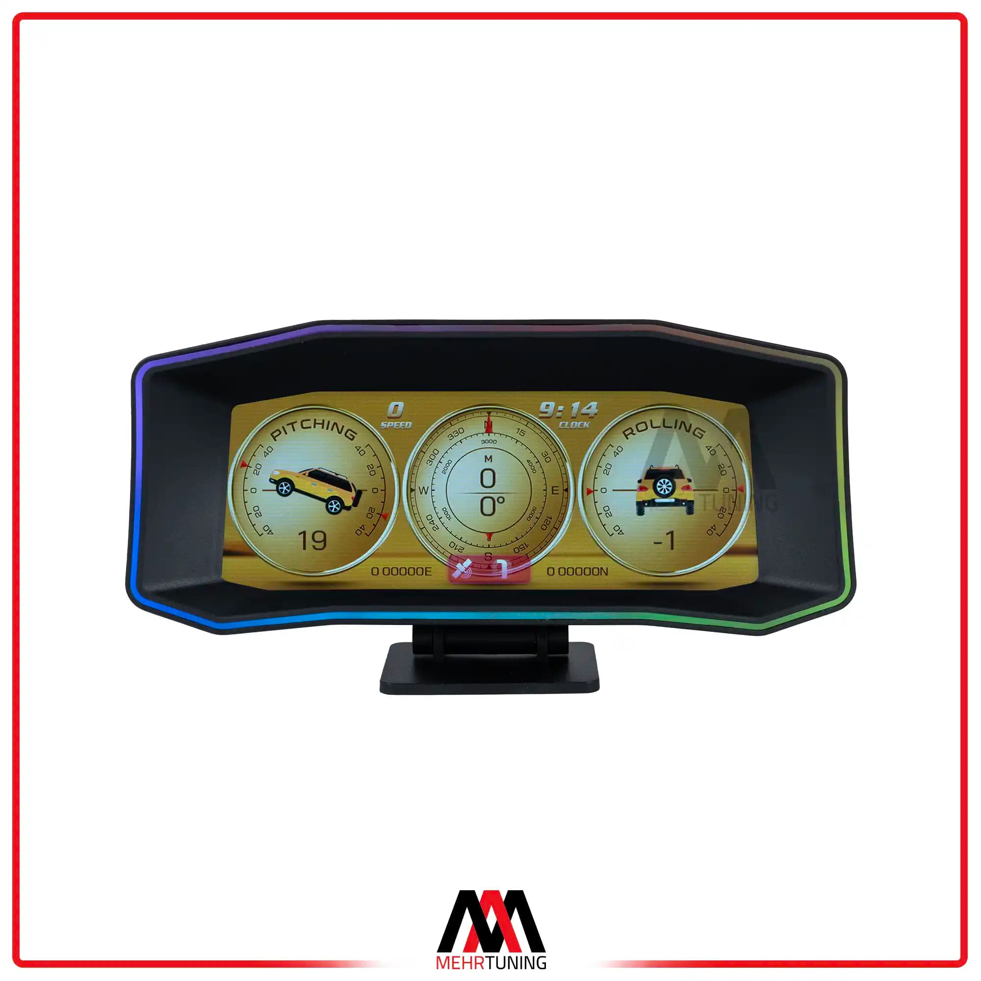 گیج OBD2 مدل HUD P4 وارداتی — تصویر ۵