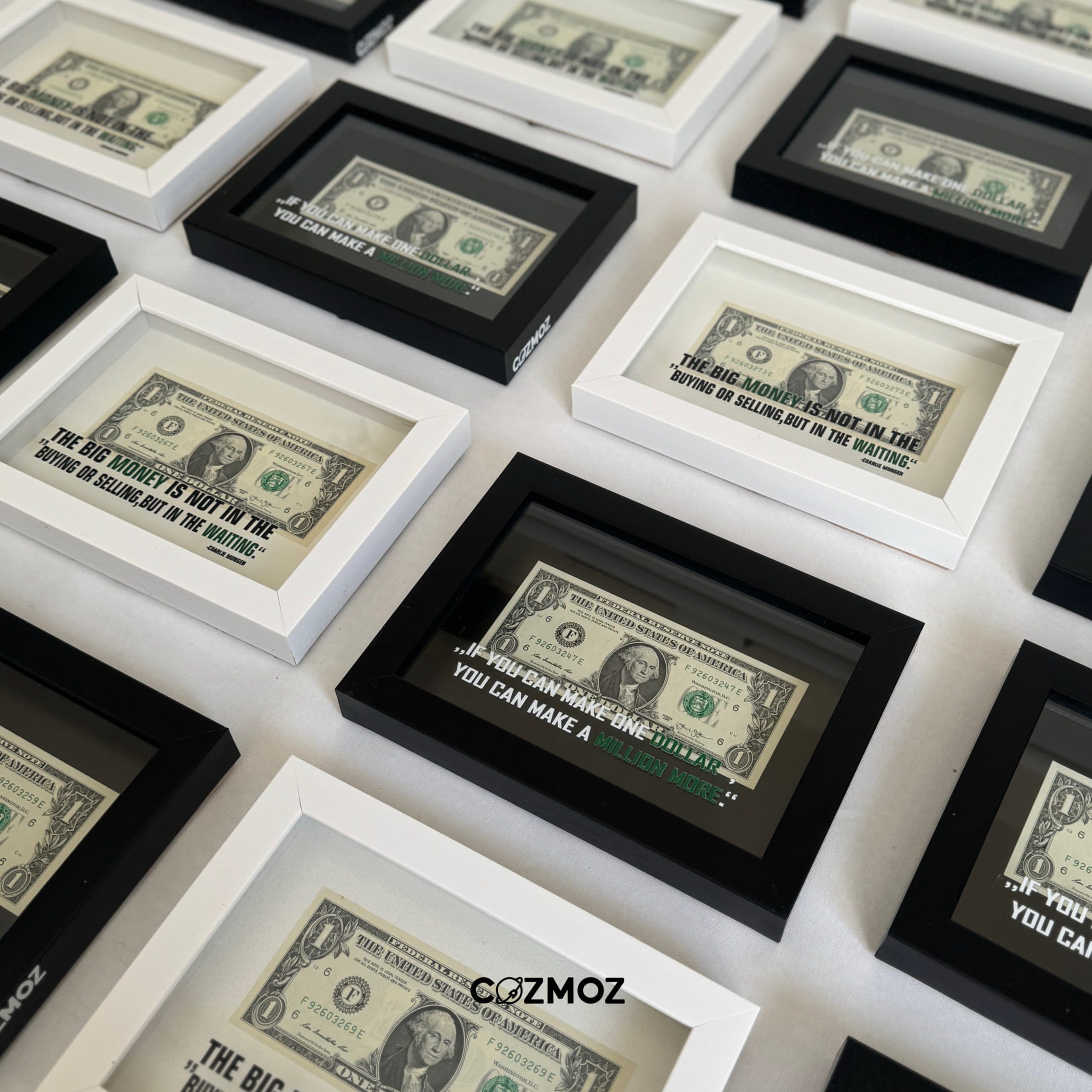 تابلو باکس یک دلاری مشکی | emergency box one dollar B — تصویر ۵