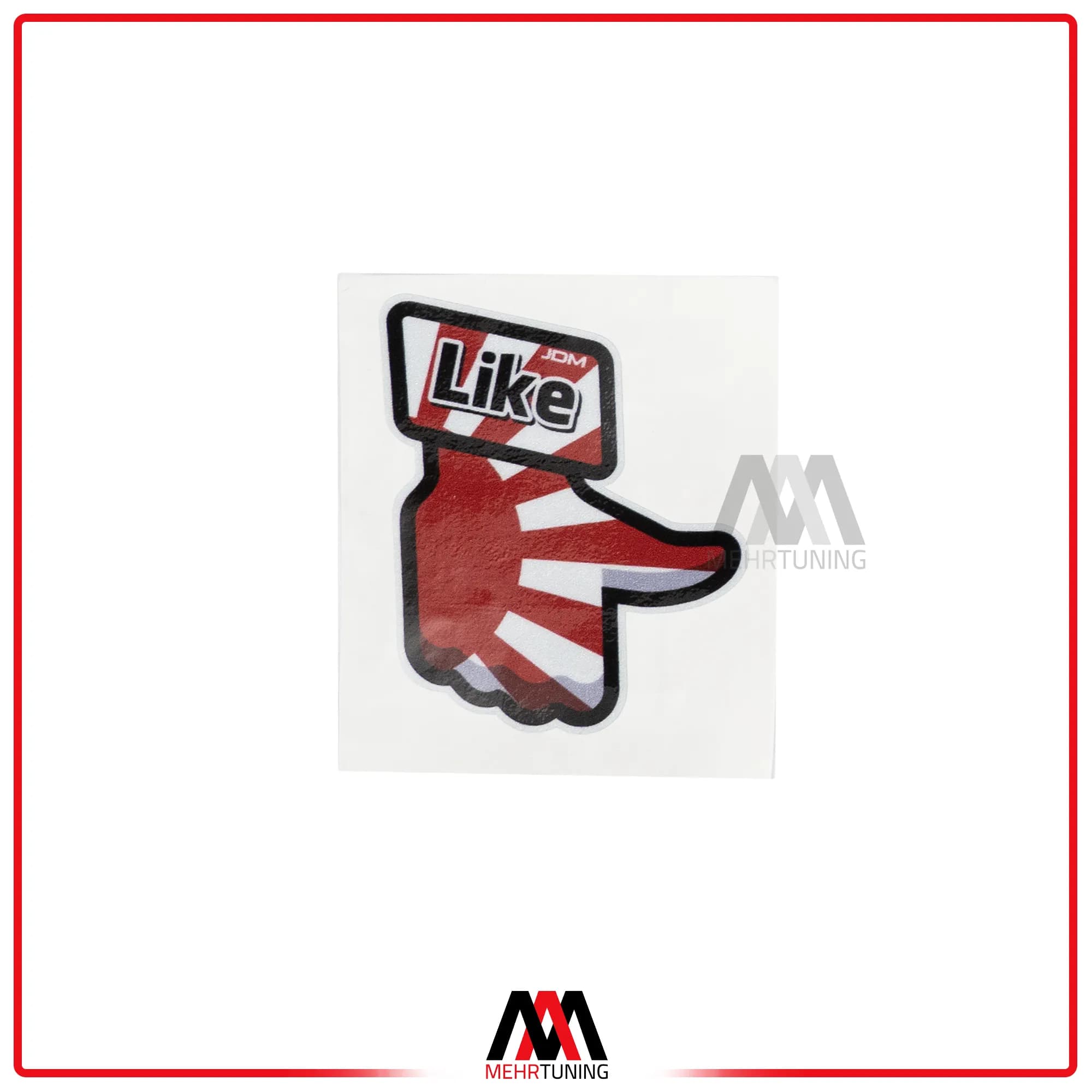 استیکر ماشین طرح Like