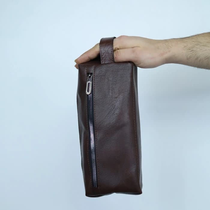 کیف شوز بگ دستی مردانه کلاسیک چرم — تصویر ۴