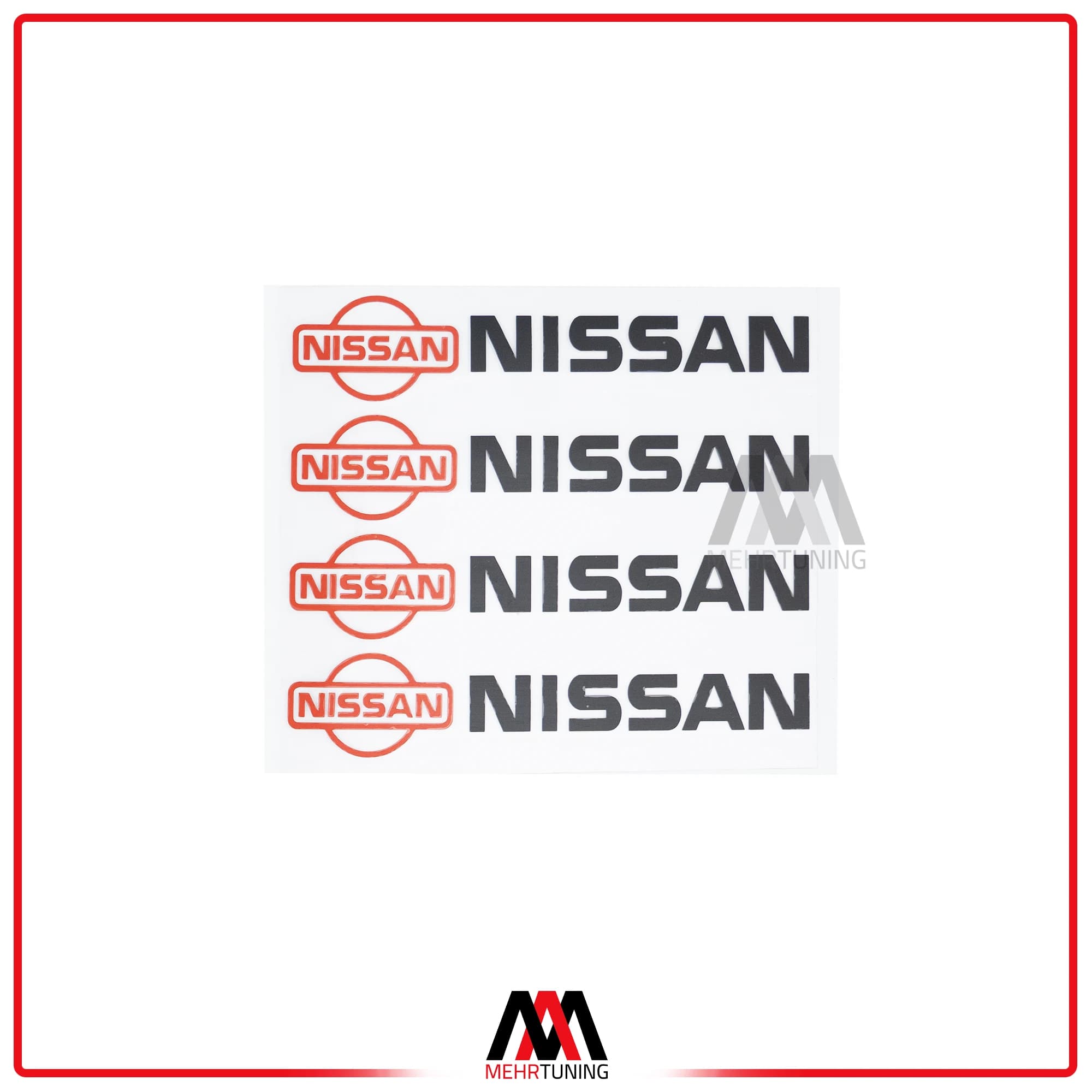 برچسب خودرو طرح NISSAN
