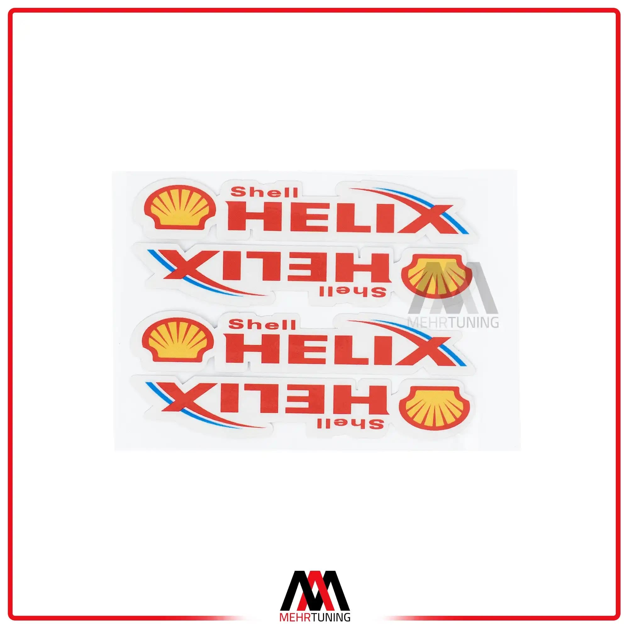 برچسب خودرو طرح Shell