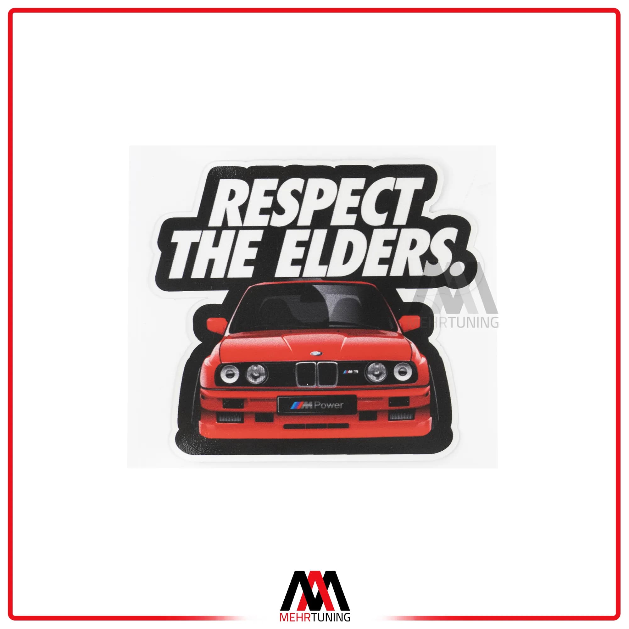 استیکر خودرو مدل BMW E30