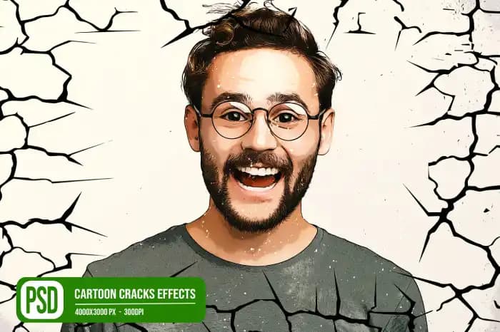 افکت عکس لایه باز کارتونی 97YVMLY