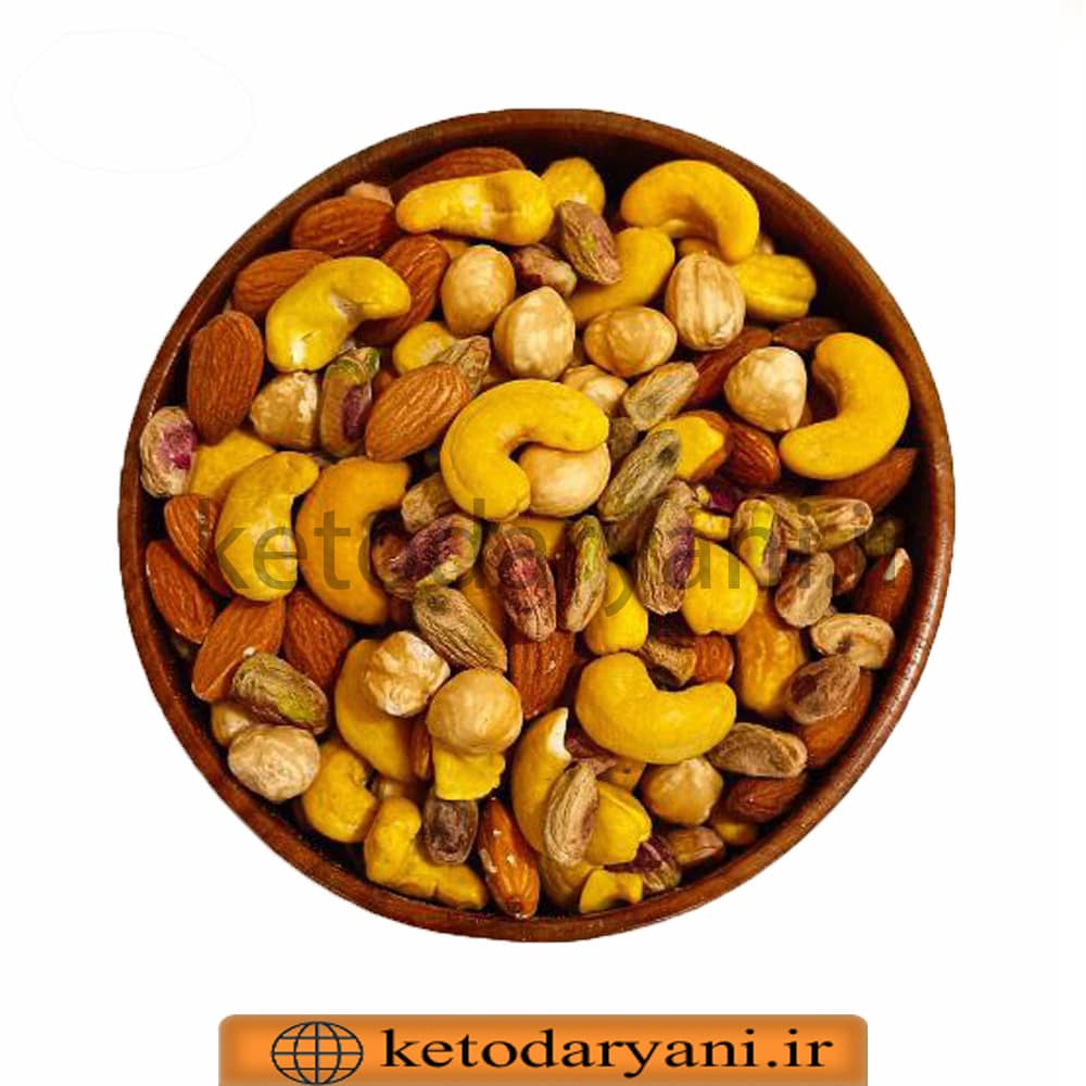 آجیل ۴ مغز لوکس نیم کیلویی
