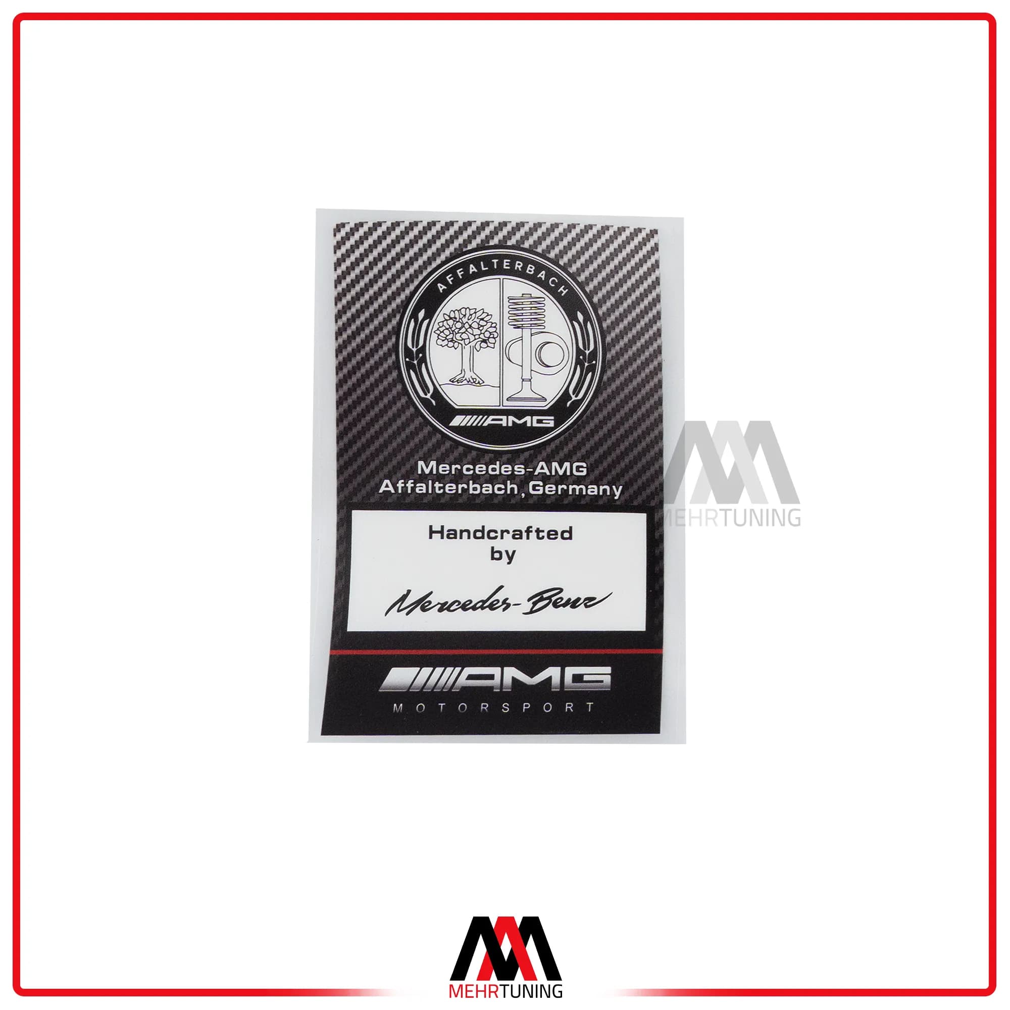 استیکر خودرو طرح AMG کد 02