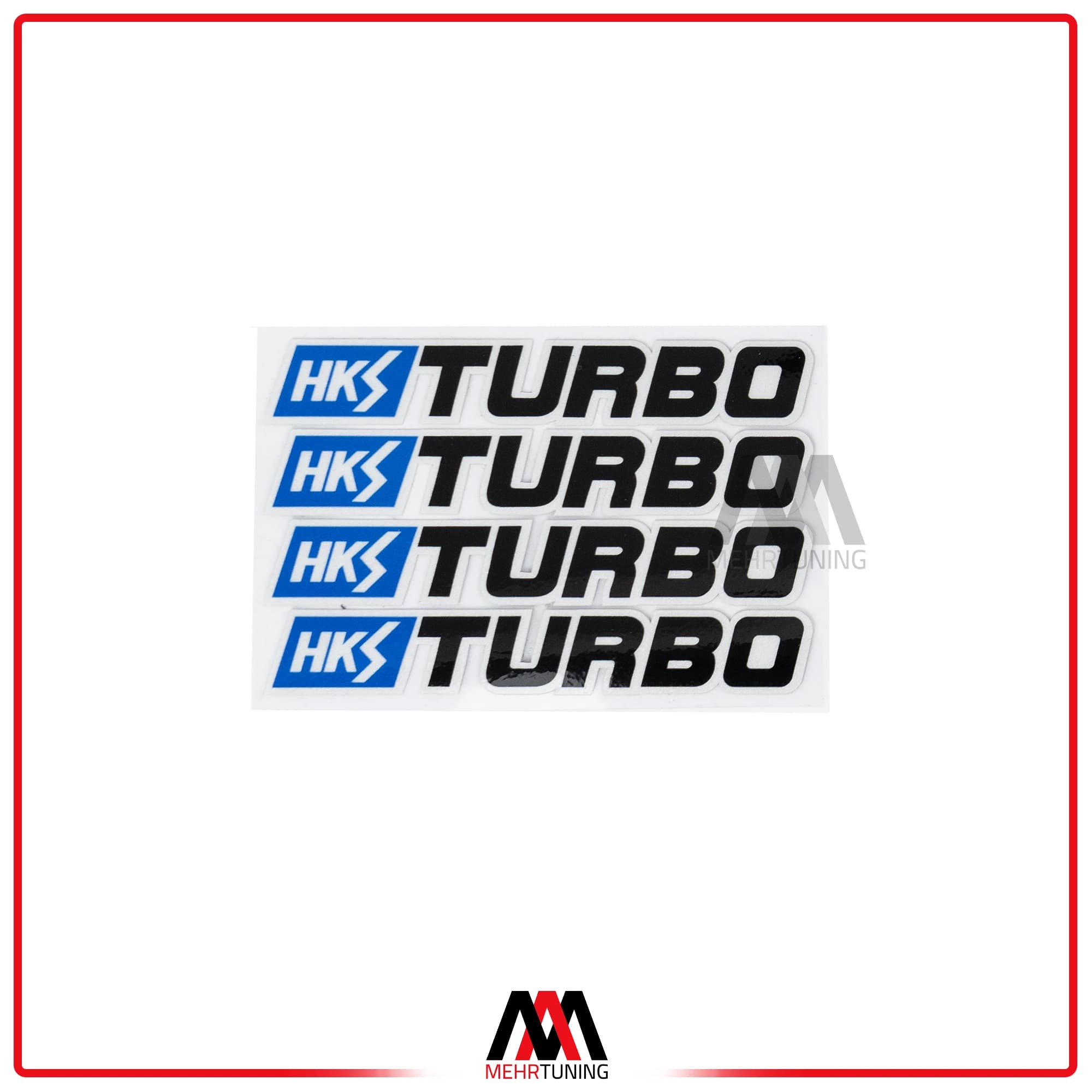 استیکر ماشین طرح HKS TURBO کد 02