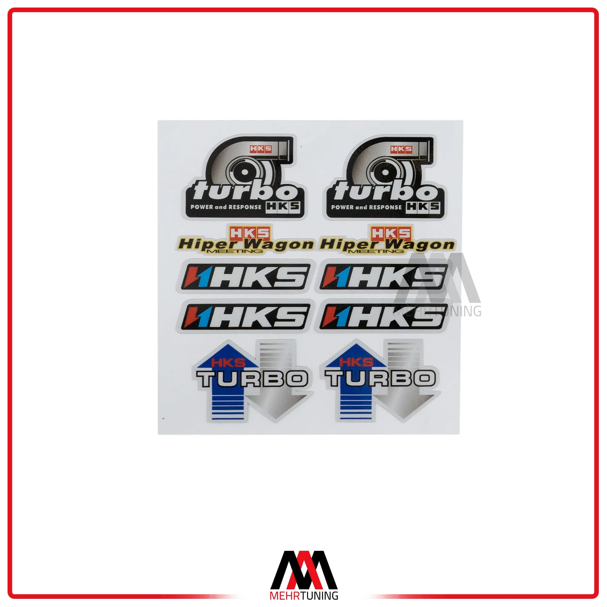 استیکر ماشین طرح HKS کد 03