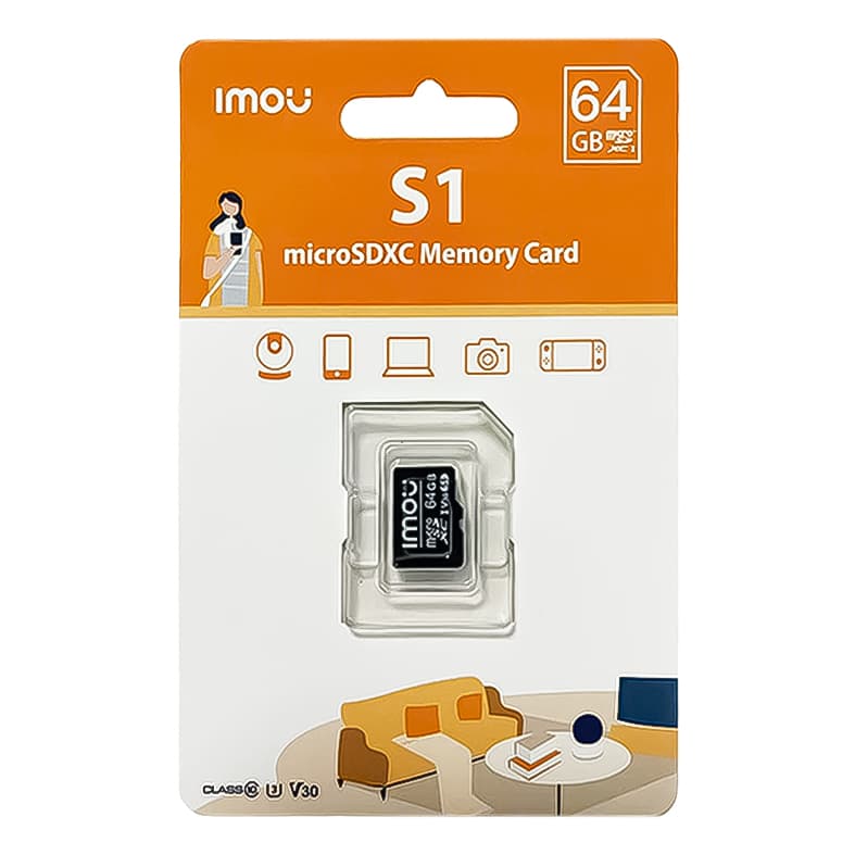 کارت حافظه microSD آیمو Imou مدل S1 ظرفیت 64 گیگابایت