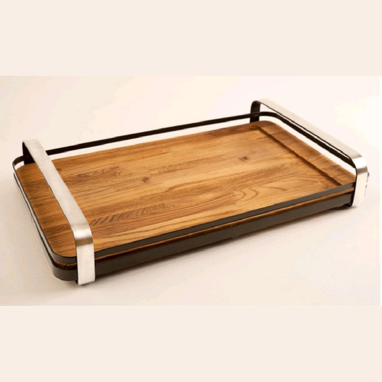 سینی سرو مستطیل BVK بی وی کی دسته دار سایز بزرگ مدل مجستیک کد VK 451945