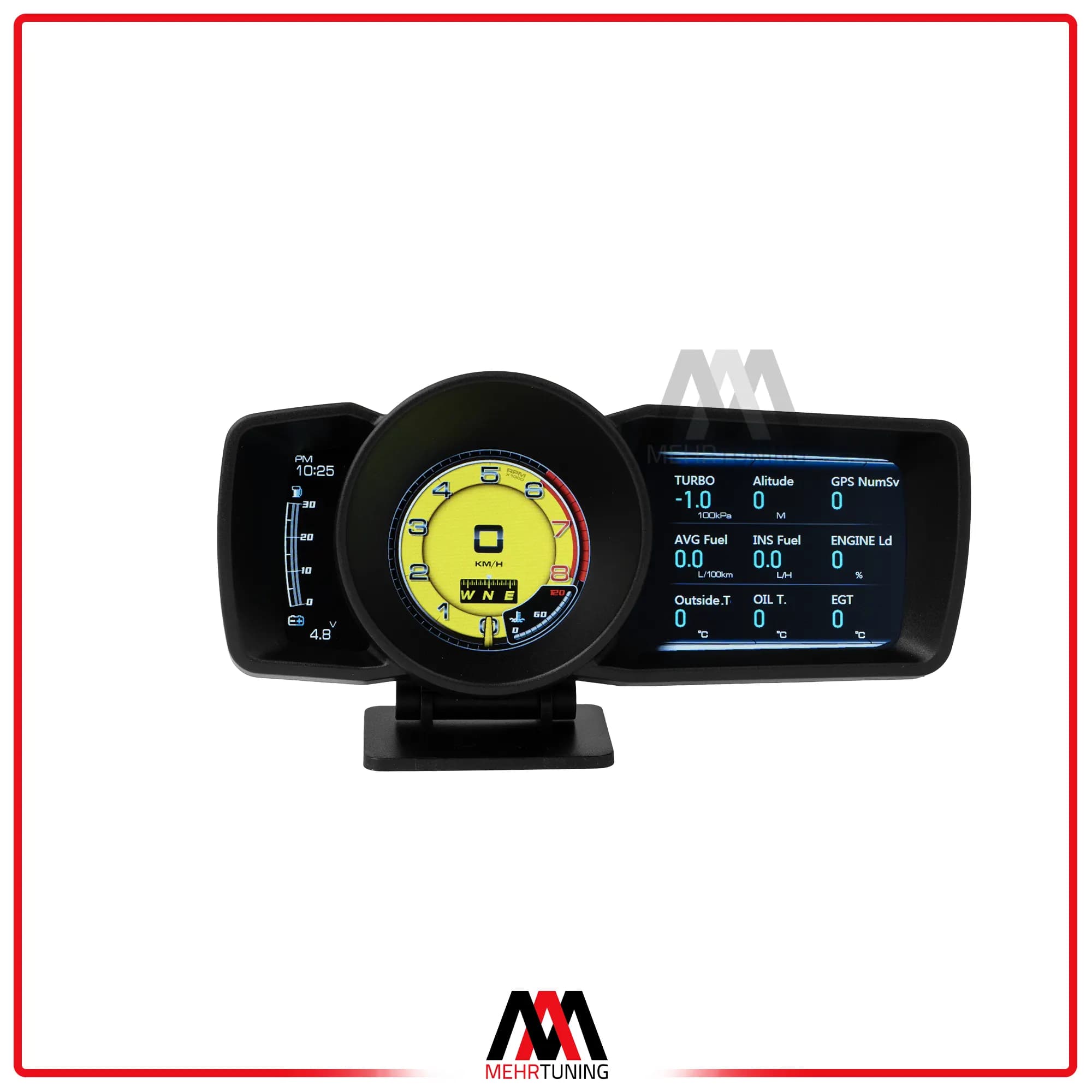 گیج OBD2 مدل HUD A600 وارداتی — تصویر ۲