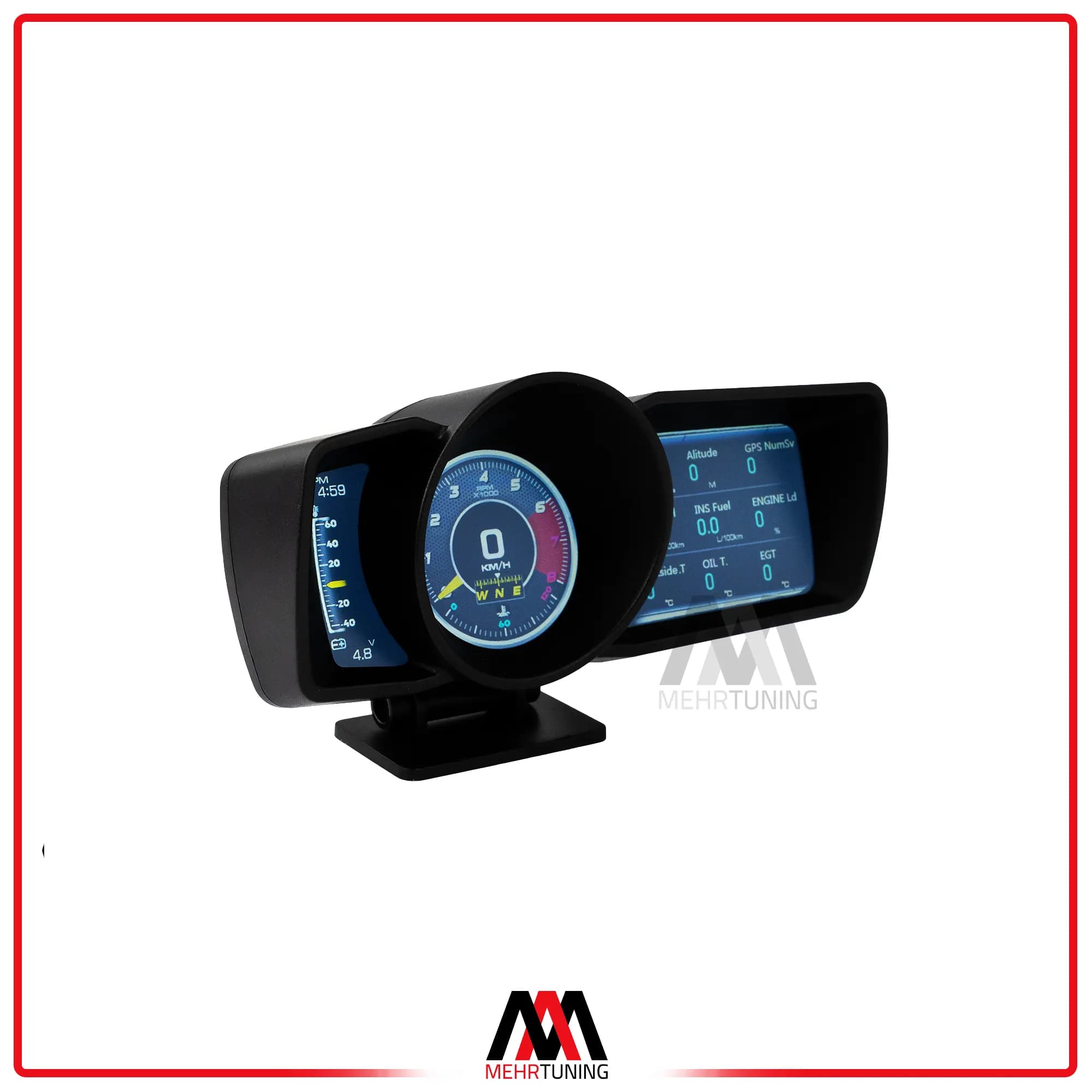 گیج OBD2 مدل HUD A600 وارداتی — تصویر ۵