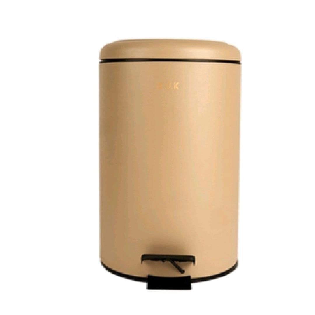 سطل زباله BVK بی وی کی 12 لیتر کرم کد VK833092-1