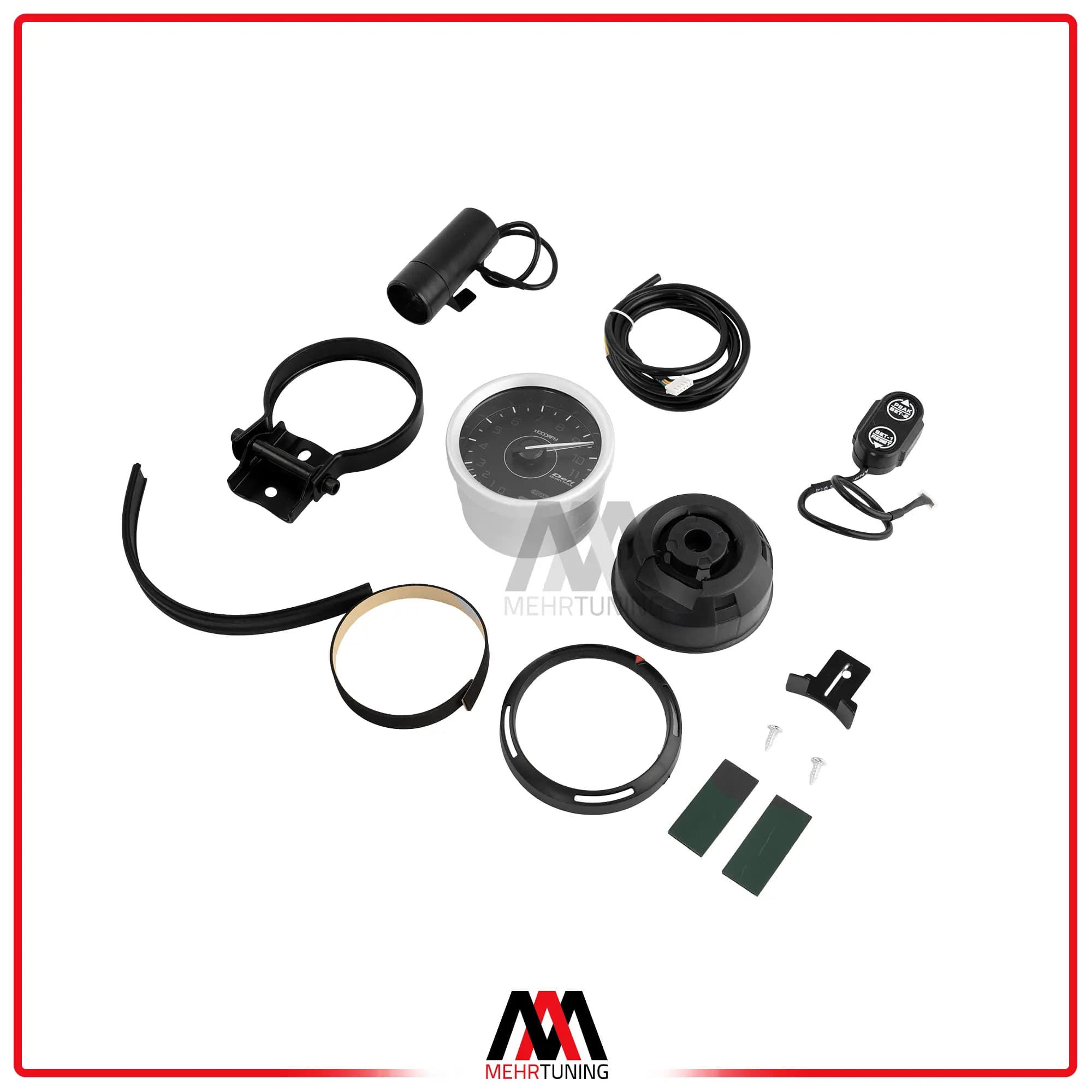 گیج دور موتور صفحه بزرگ نسل جدید دفی DF-15501 وارداتی 3.7 اینچ — تصویر ۲