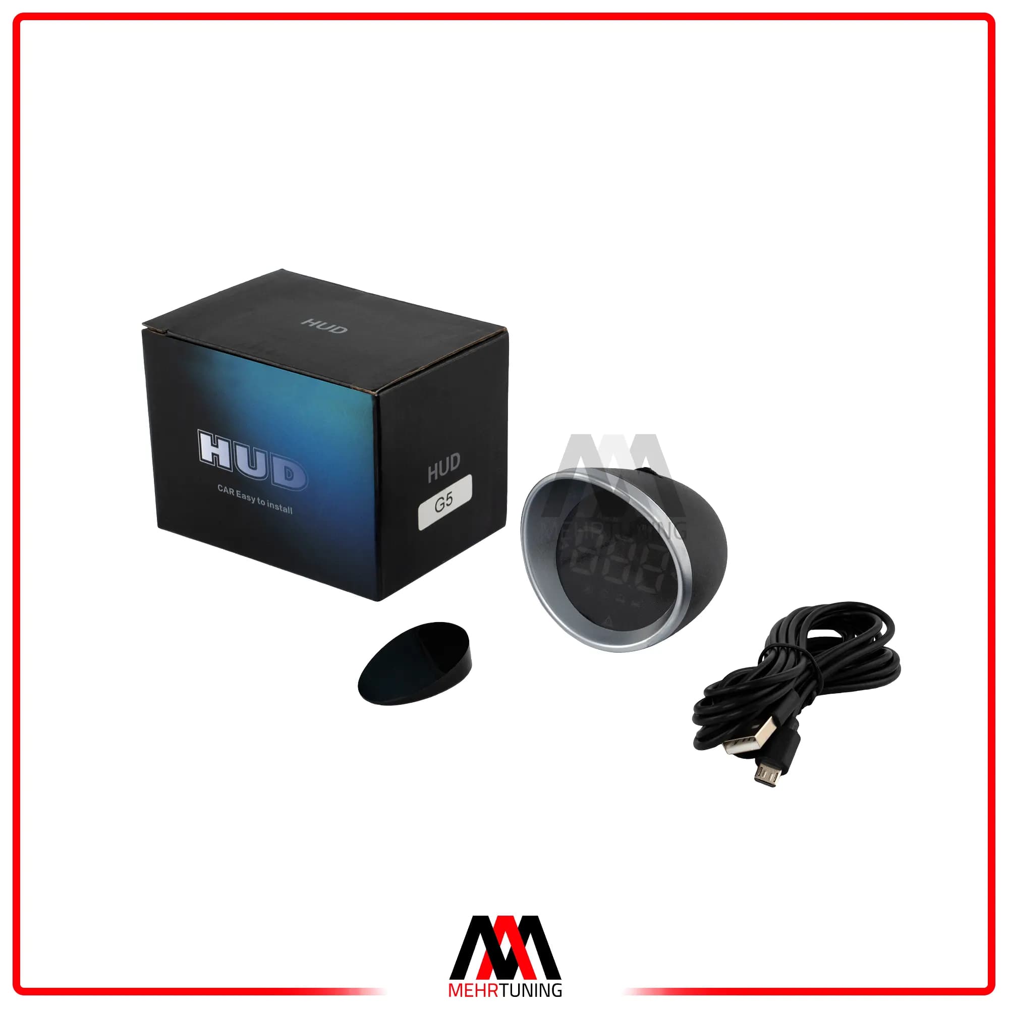 نمایشگر سرعت خودرو مدل HUD G5 وارداتی — تصویر ۲