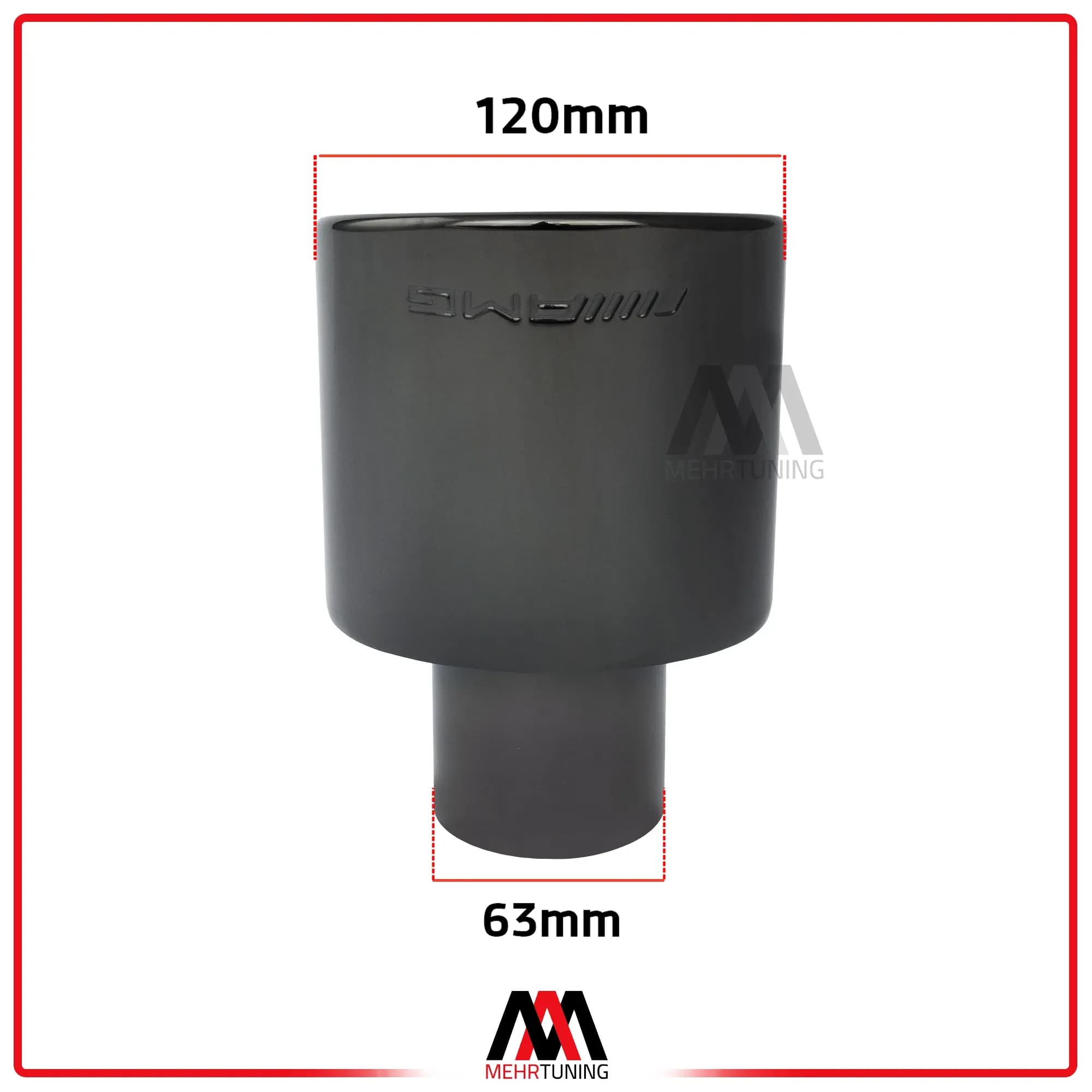 سر اگزوز بیضی AMG — تصویر ۲