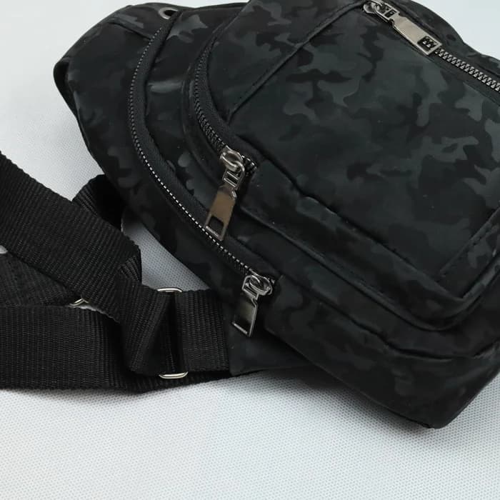 کیف بادی بگ پتینه چیریکی مشکی تمام — تصویر ۳