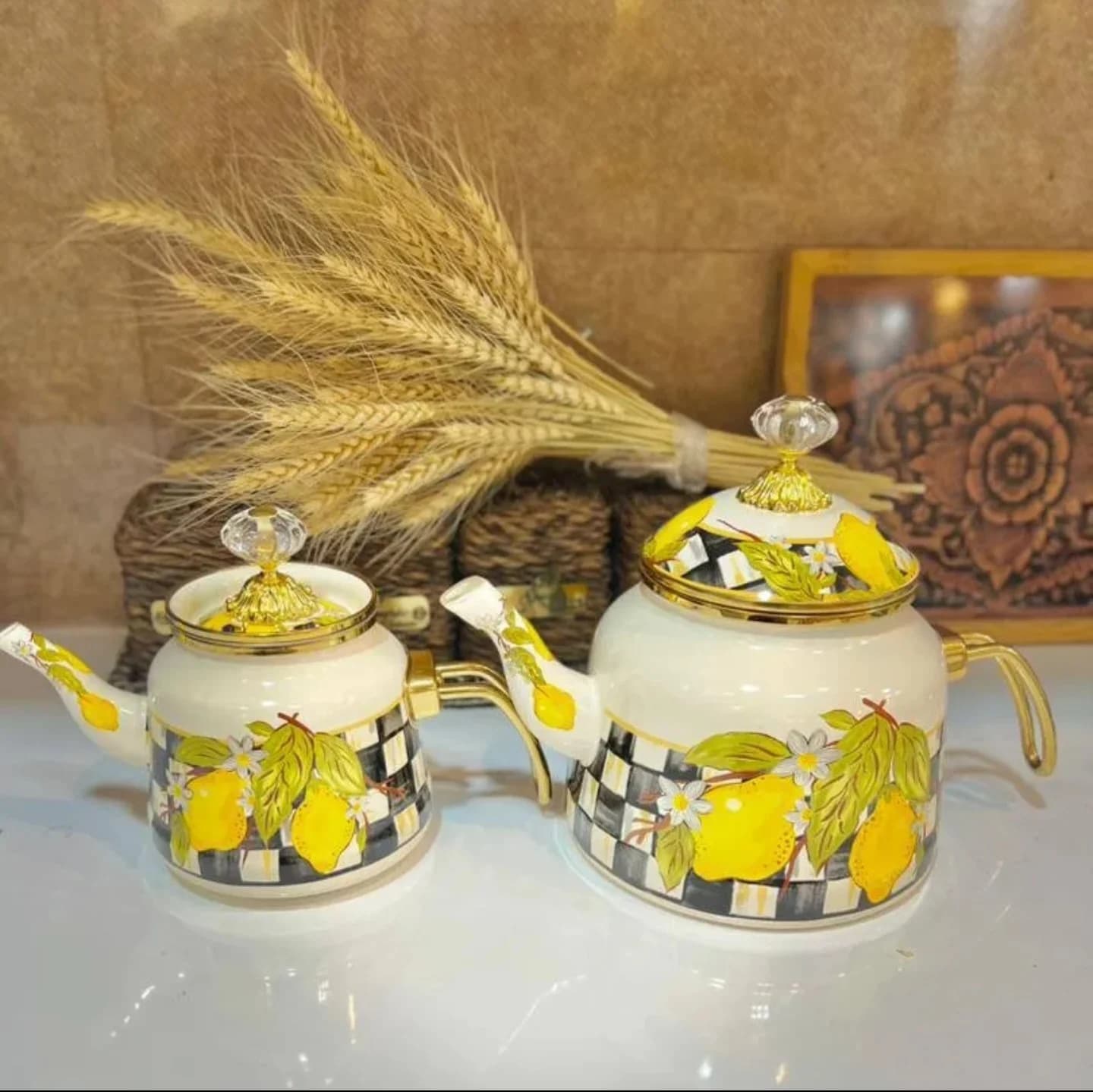 کتری قوری لعابی یونی هوم — تصویر ۴