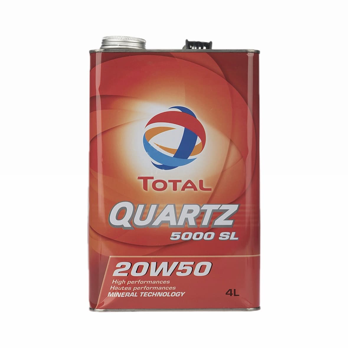 روغن موتور توتال 20W-50 SL 5000 حجم 4 لیتر