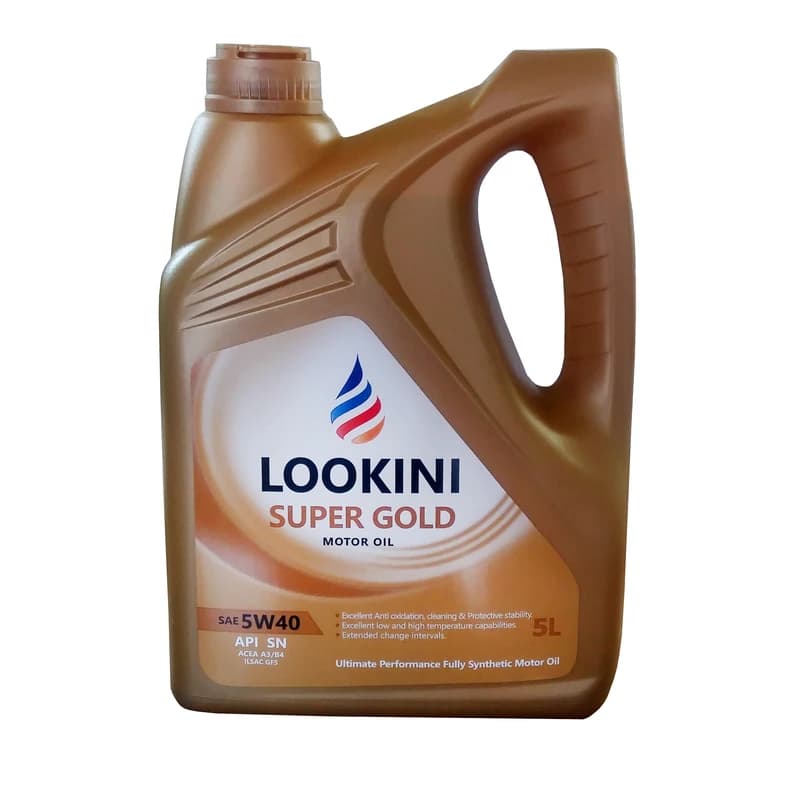 روغن موتور لوکینی 5W40 SN حجم 5 لیتر