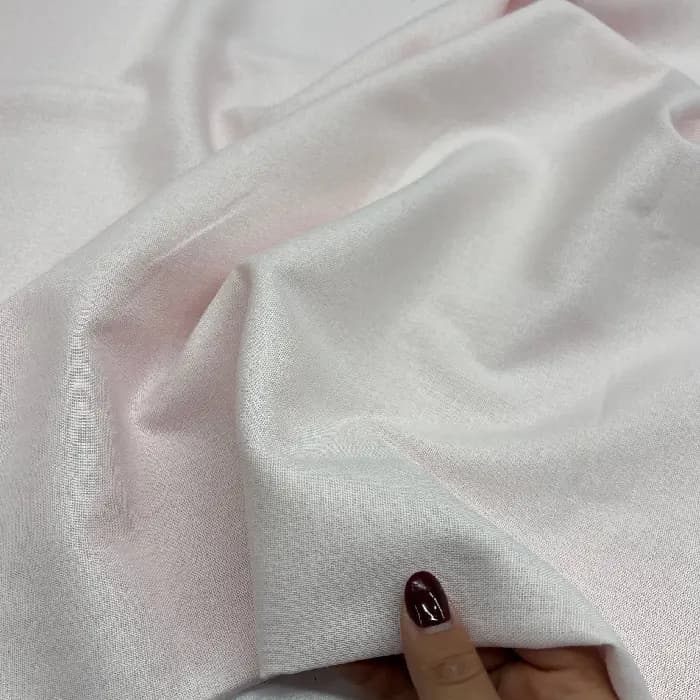 پارچه لینن رنگ صورتی پاستلی — تصویر ۳