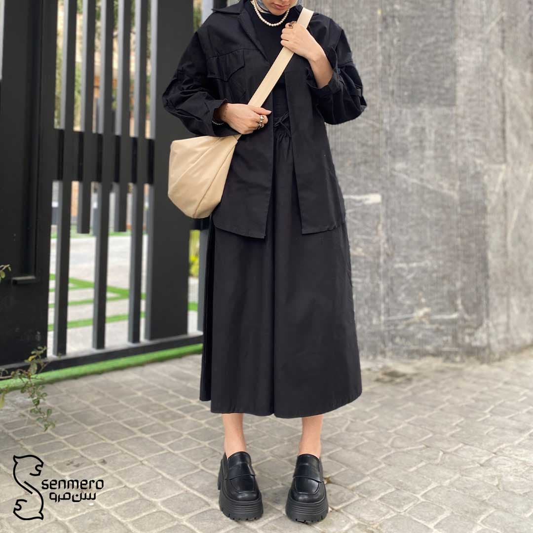 کت و دامن شلواری آدینه — تصویر ۴